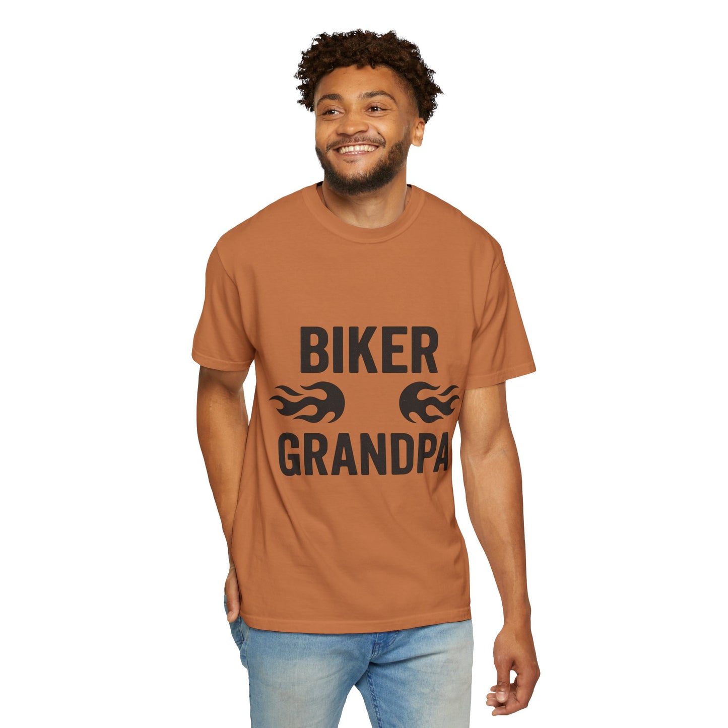 Biker Grandpa T-Shirt | Cool Gift for Motorcycle Lovers, Father's Day, Grandpa Birthday, Casual Wear, Unique Apparel