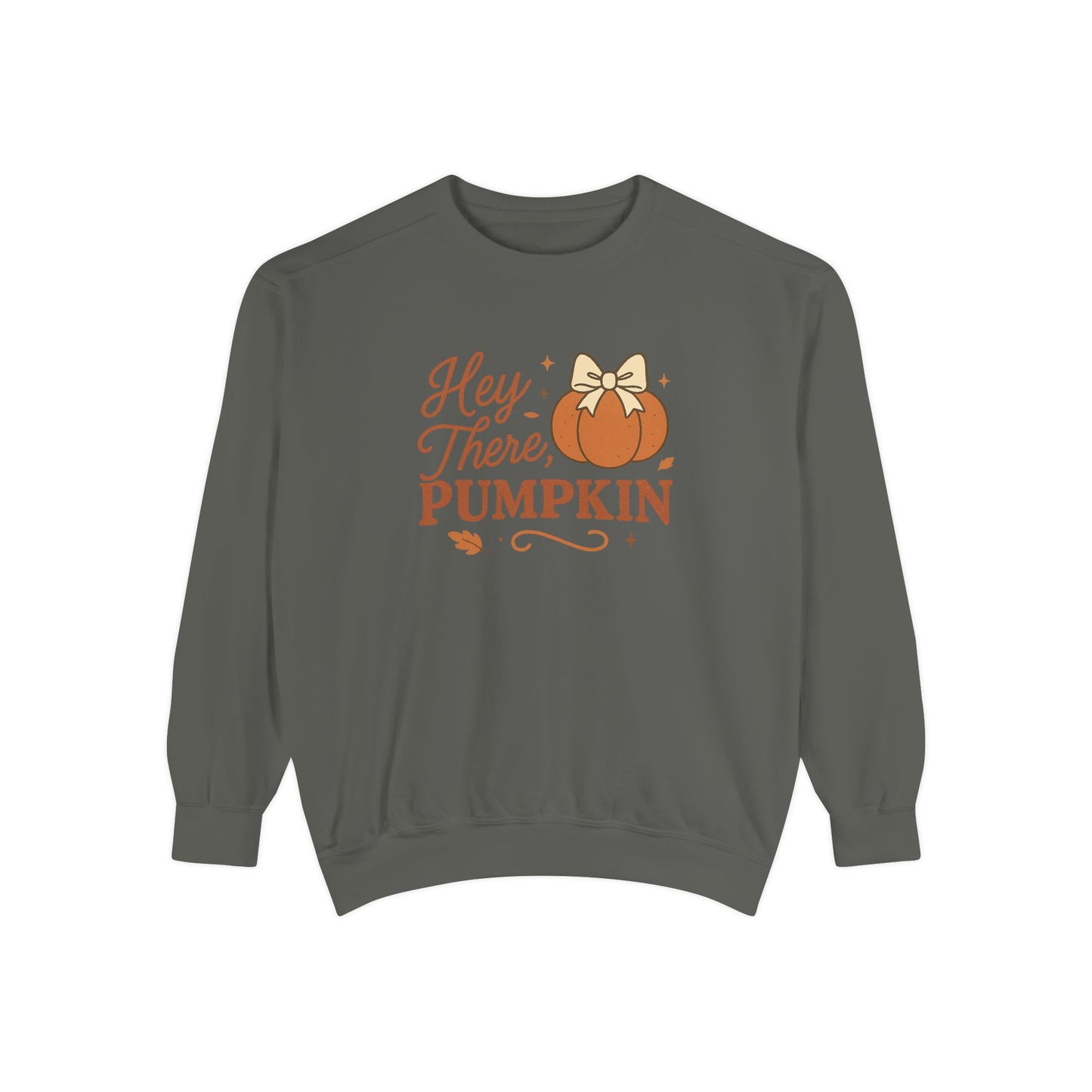 Hey There Pumpkin Comfort Colors Sweatshirt, Fall Fashion, Halloween Gift, Cozy Autumn Wear, Unisex Sweatshirt, Gift for Her