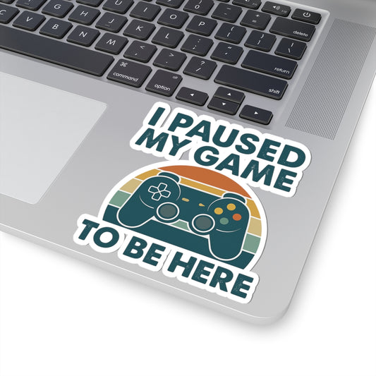 Game Controller Kiss-Cut Stickers - Fun Gamer Decor, Laptop Stickers, Video Game Lover Gifts, Cool Wall Art, Unique Party Favors