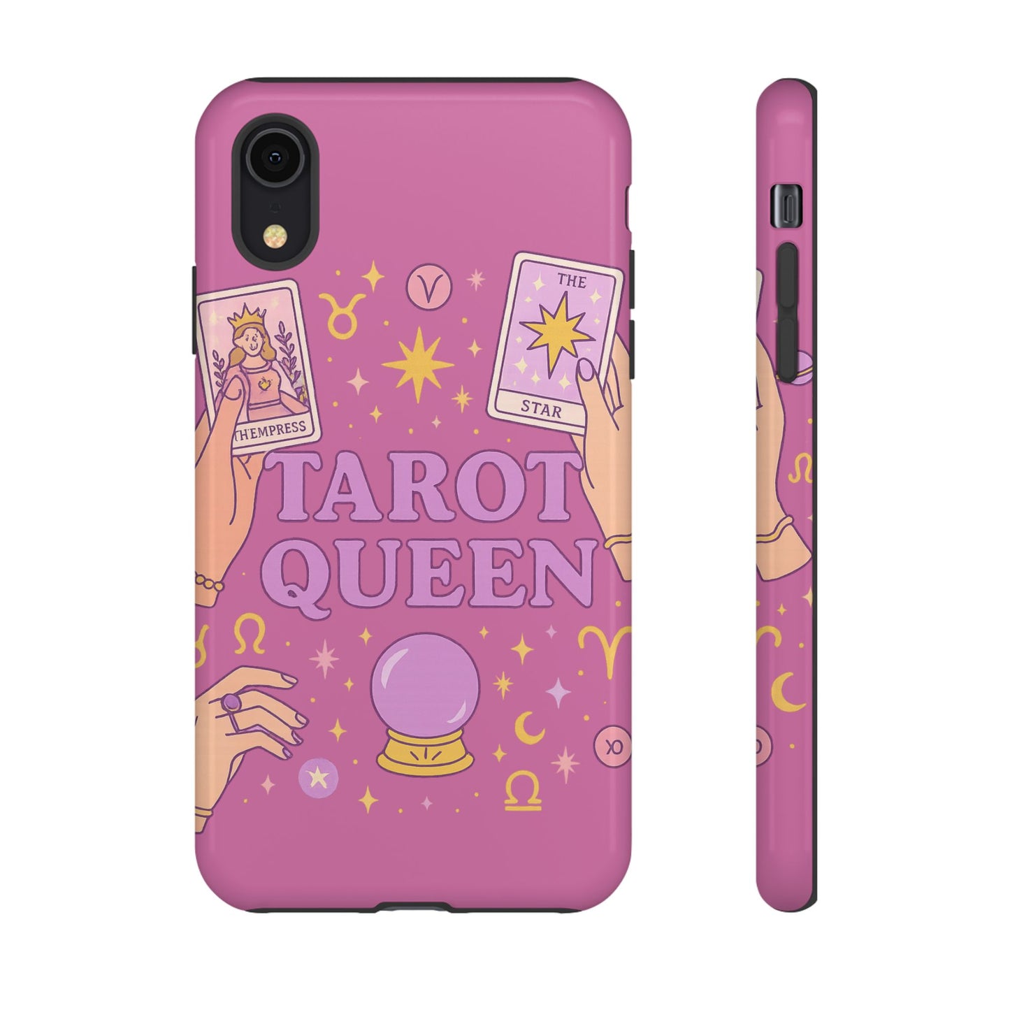 Tarot Queen Phone Case - Mystical Protection for Tarot Lovers, Astrology Gift, Phone Accessory, Witchy Vibe, Unique Smartphone Case