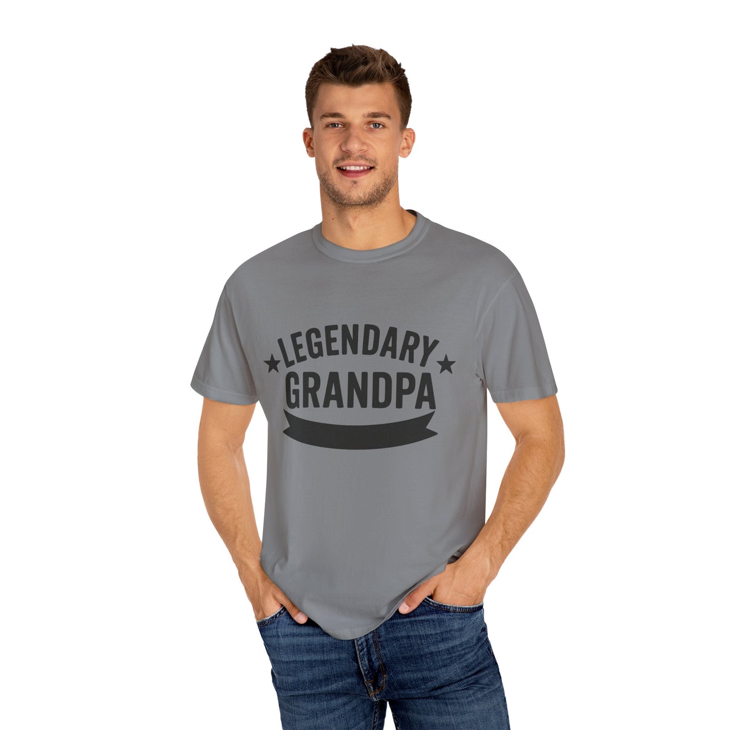 Legendary Grandpa T-Shirt | Gift for Grandparents, Dad Shirt, Family Reunion Tee, Fathers Day Gift, Unisex Casual Wear