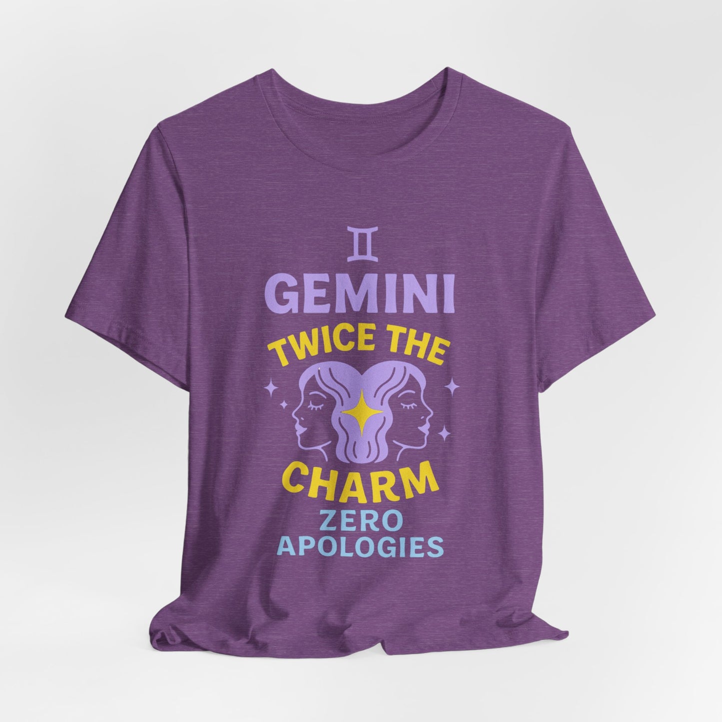 Gemini Zodiac Tee, Astrology Shirt, Horoscope Gift, Birthday Tee, Unisex Graphic T-Shirt