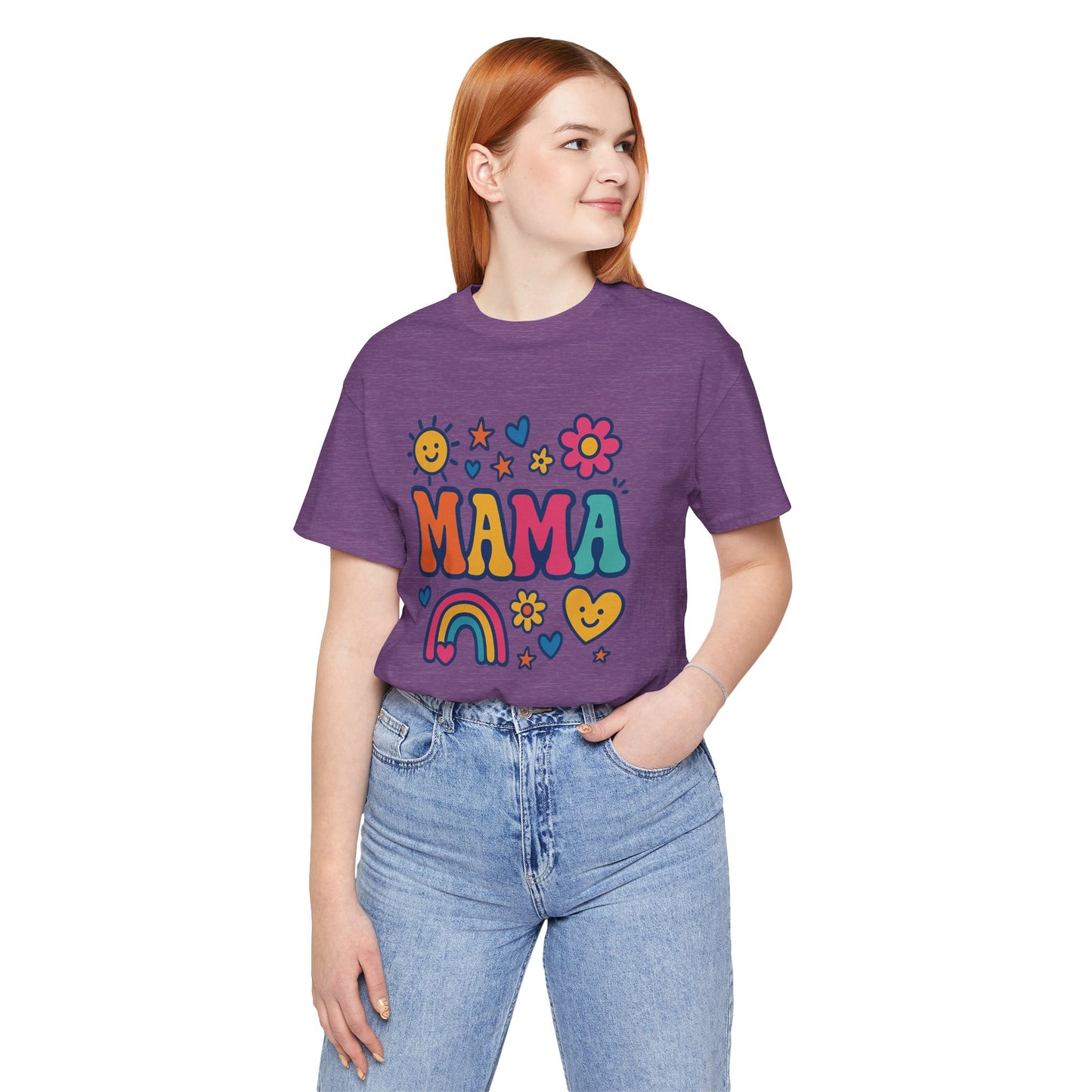 Colorful 'MAMA' Unisex Tee, Perfect Gift for Mother's Day, Mom's Birthday, Family Gatherings, Cheerful Casual Wear, Cute Trendy [...]