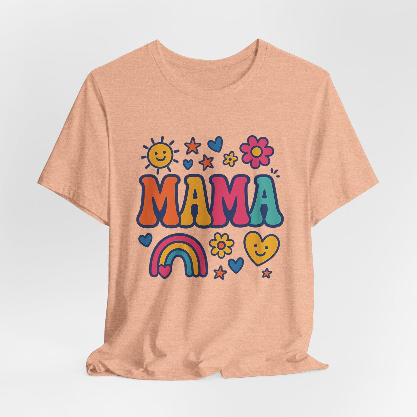 Colorful 'MAMA' Unisex Tee, Perfect Gift for Mother's Day, Mom's Birthday, Family Gatherings, Cheerful Casual Wear, Cute Trendy [...]