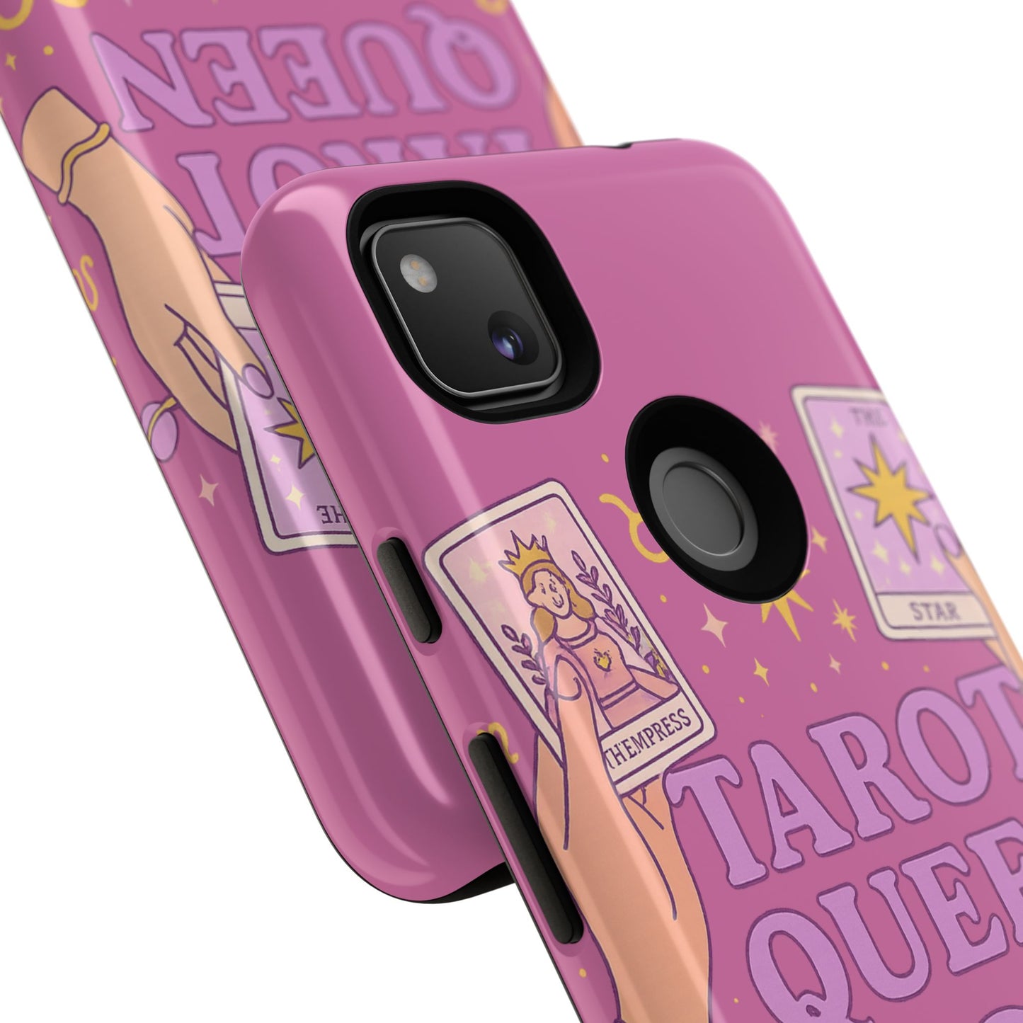 Tarot Queen Phone Case - Mystical Protection for Tarot Lovers, Astrology Gift, Phone Accessory, Witchy Vibe, Unique Smartphone Case
