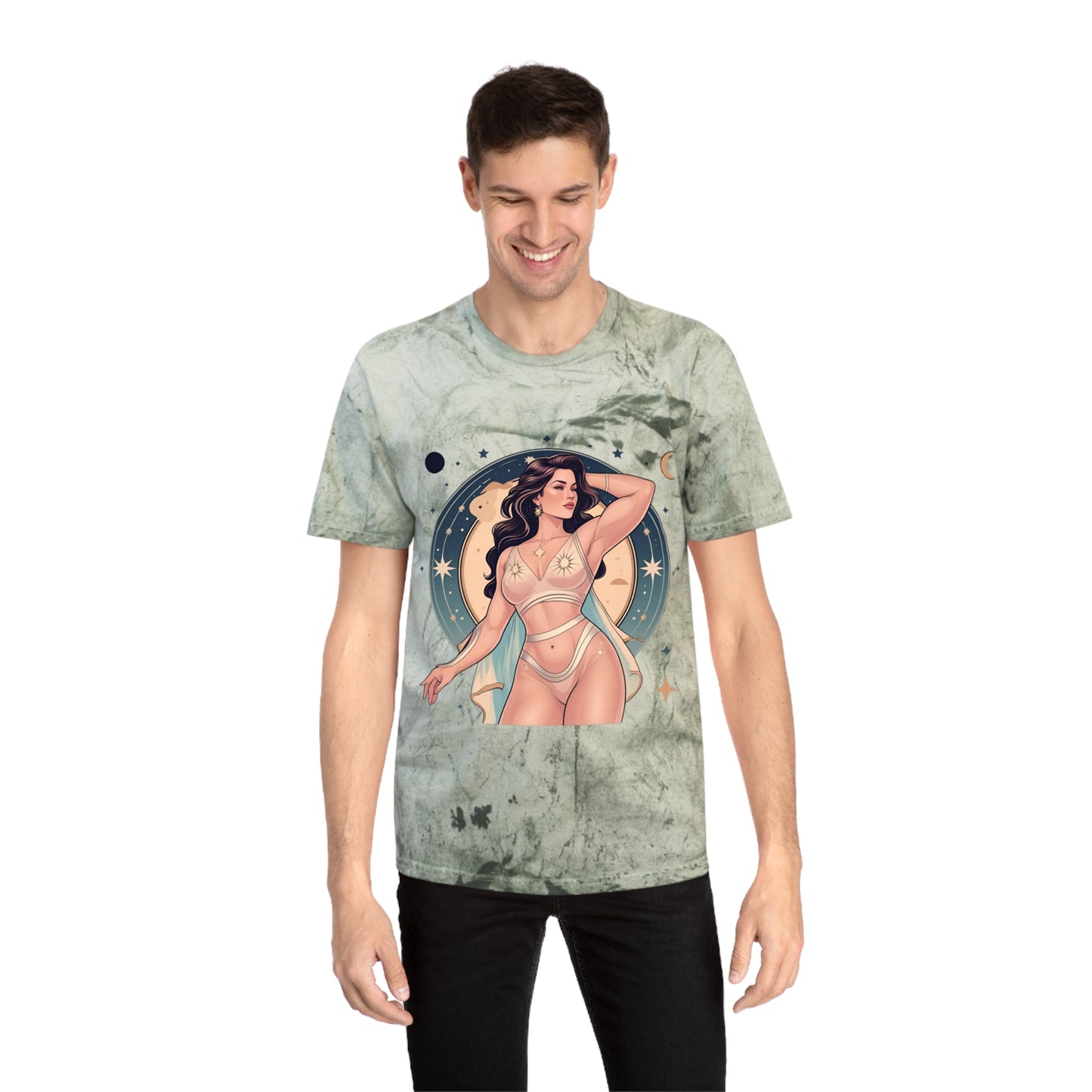 Celestial Vibes Unisex T-Shirt, Trendy Graphic Tee, Astrology Apparel, Unique Gift, Festival Wear, Casual Style