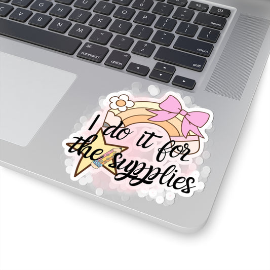 Colorful Crafting Kiss-Cut Stickers, Planner Decor, Scrapbooking Essentials, Gift for Crafters, DIY Supplies, Artsy Decor
