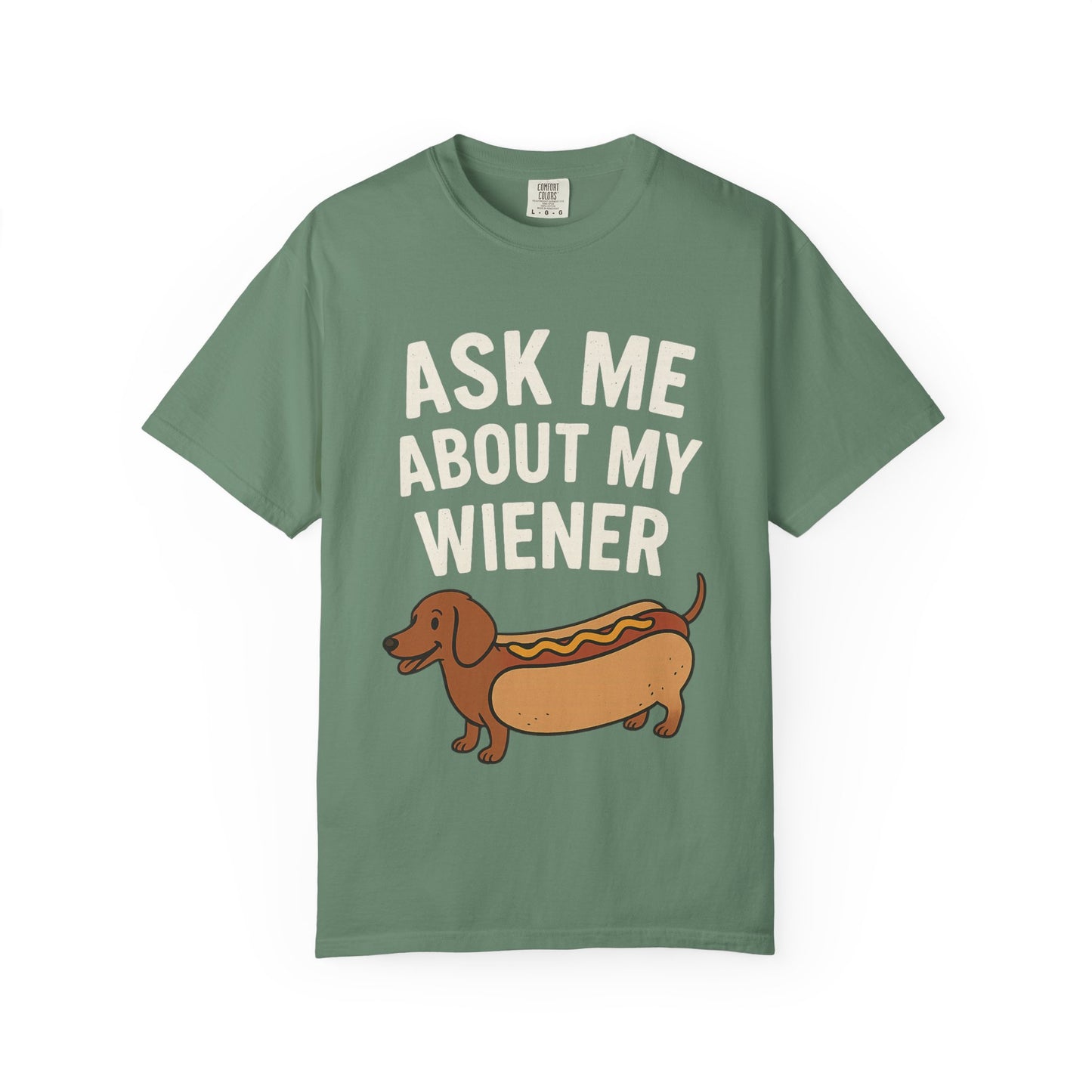 Funny Dog Lover T-Shirt, Unisex Garment-Dyed Tee for Pet Owners, Dog Meme Shirt, Casual Wear, Gift for Dog Lovers