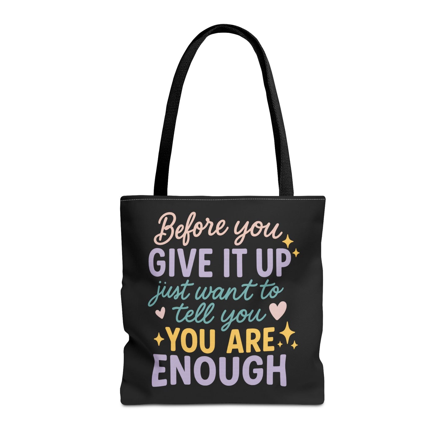 Empowering Message Tote Bag | Perfect for Motivational Gifts, Everyday Use, Beach Trips, Shopping, and Self-Care