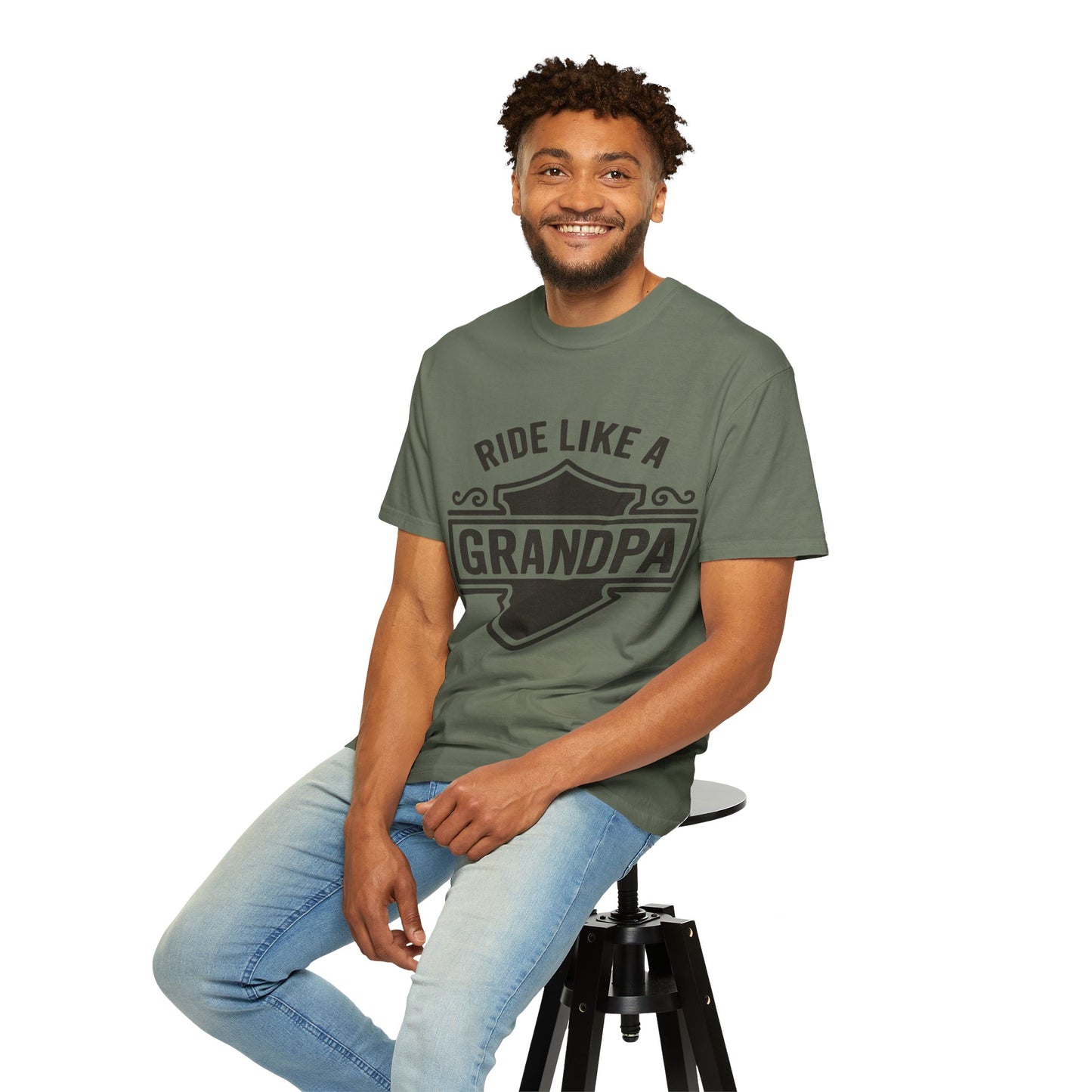 Ride Like a Grandpa T-Shirt, Unisex Gift for Grandpa, Funny Grandpa Tee, Grandparent Gift, Father's Day Shirt, Casual Humor Apparel