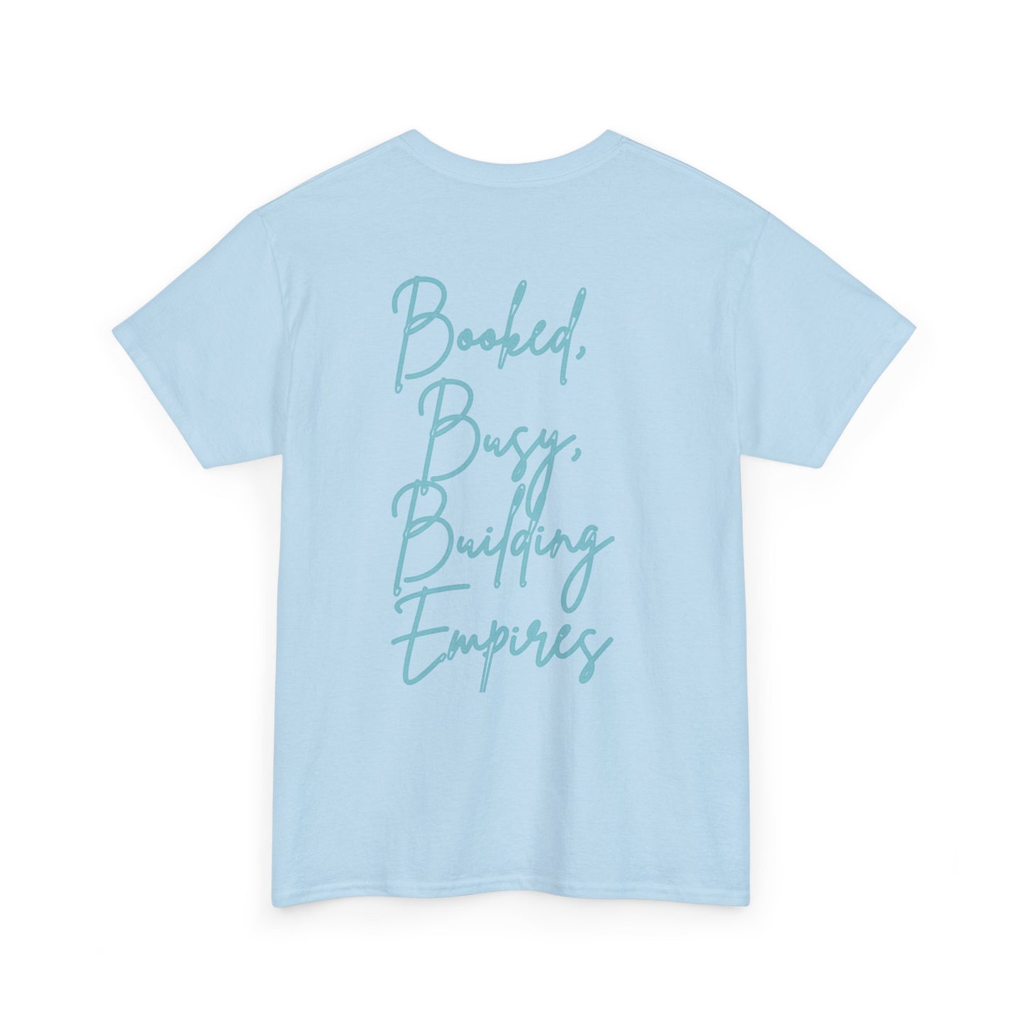 Stylish Inspirational Tee for Capricorns, Casual Motivational Shirt, Booked Busy Building Empires Graphic Tee, Gift for Creatives, [...]