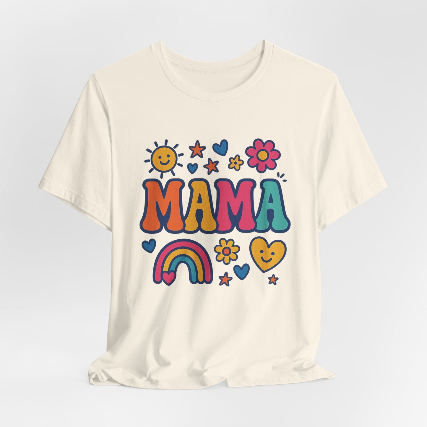 Colorful 'MAMA' Unisex Tee, Perfect Gift for Mother's Day, Mom's Birthday, Family Gatherings, Cheerful Casual Wear, Cute Trendy [...]