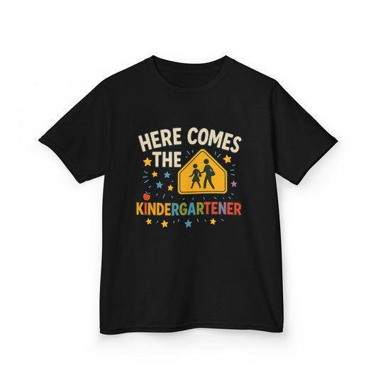 Kids Kindergarten Tee, Funny Kids Shirt, Back to School T-Shirt, Gift for Kindergarteners, Cute Kids Apparel