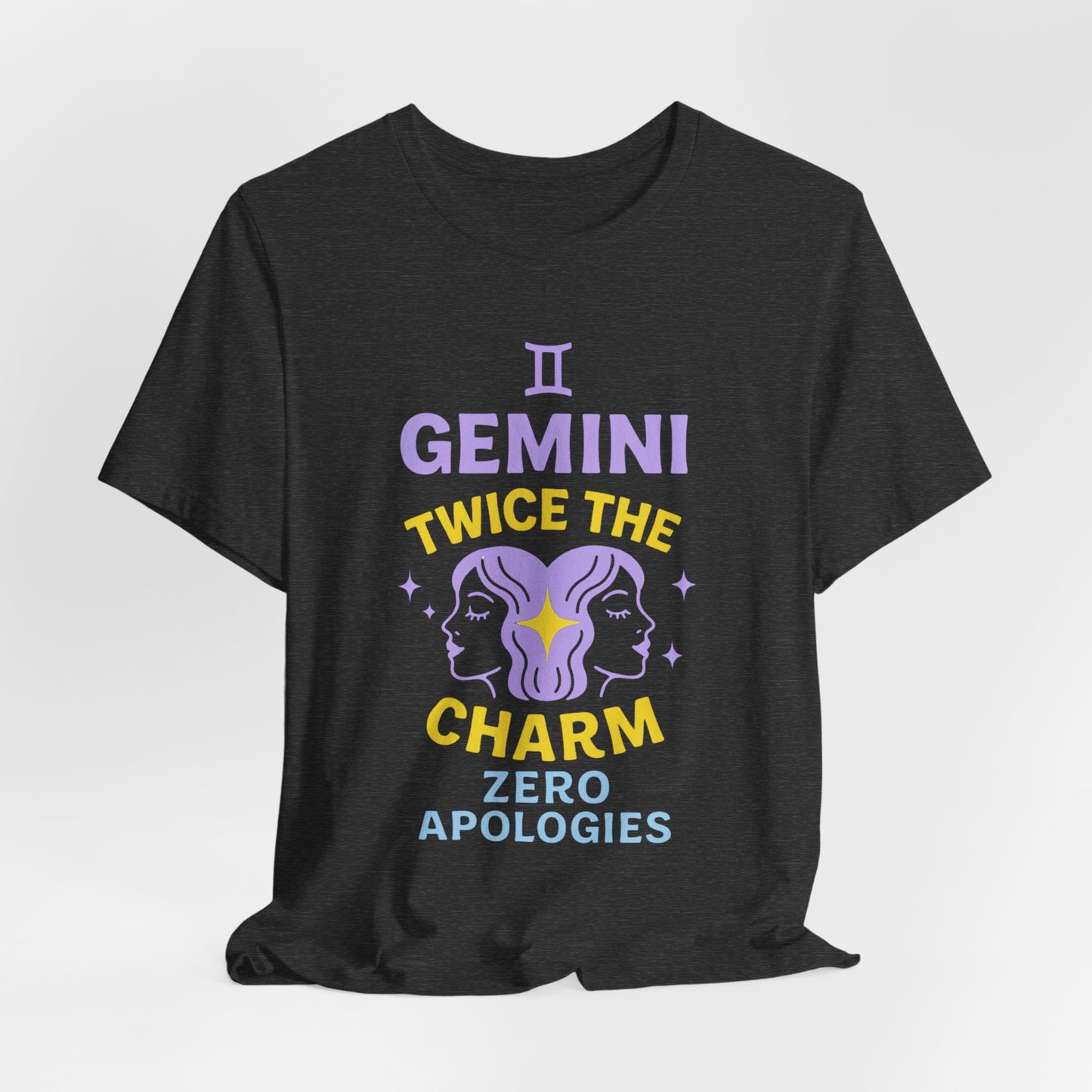 Gemini Zodiac Tee, Astrology Shirt, Horoscope Gift, Birthday Tee, Unisex Graphic T-Shirt
