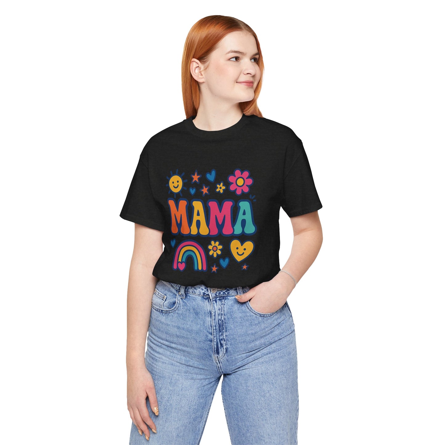 Colorful 'MAMA' Unisex Tee, Perfect Gift for Mother's Day, Mom's Birthday, Family Gatherings, Cheerful Casual Wear, Cute Trendy [...]