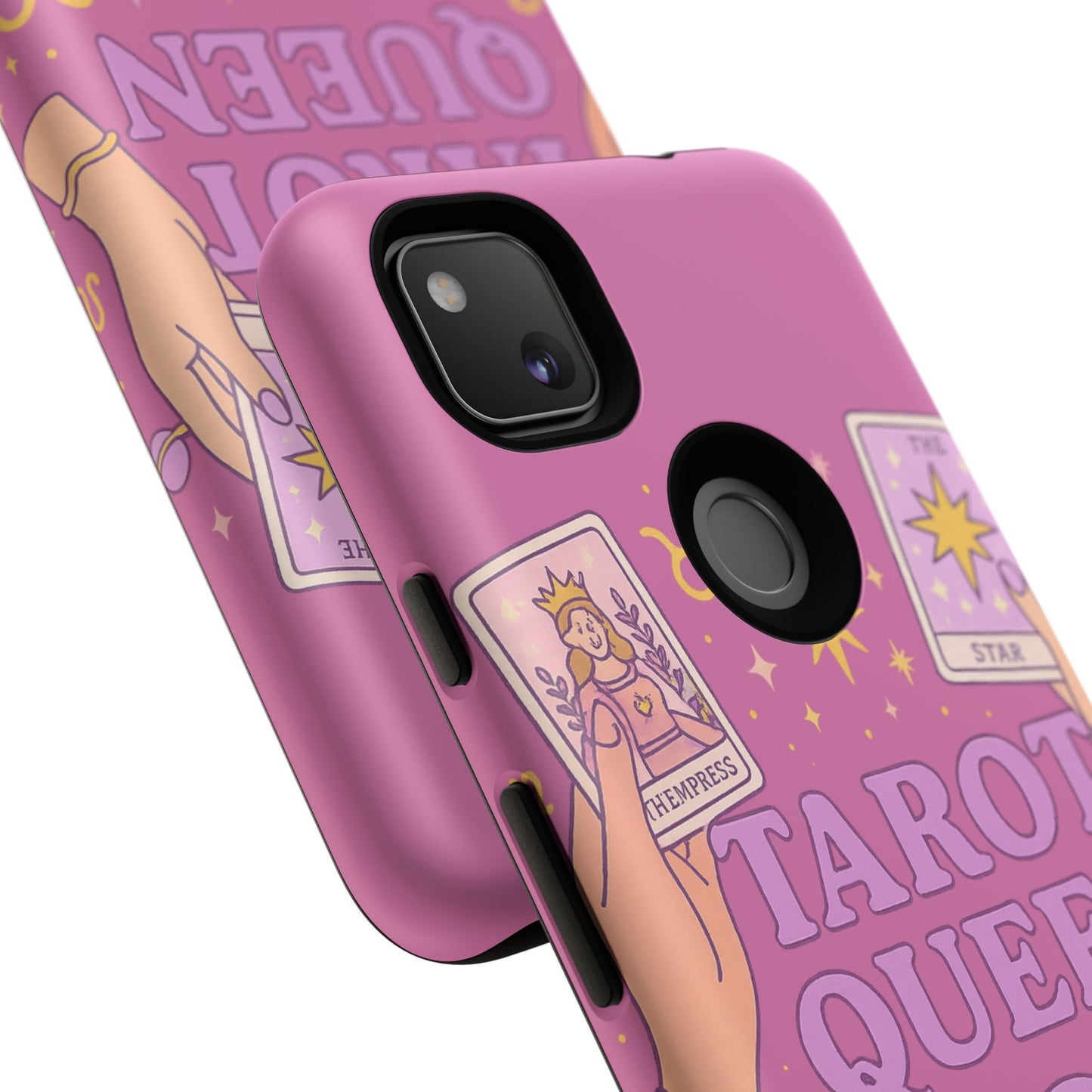 Tarot Queen Phone Case - Mystical Protection for Tarot Lovers, Astrology Gift, Phone Accessory, Witchy Vibe, Unique Smartphone Case