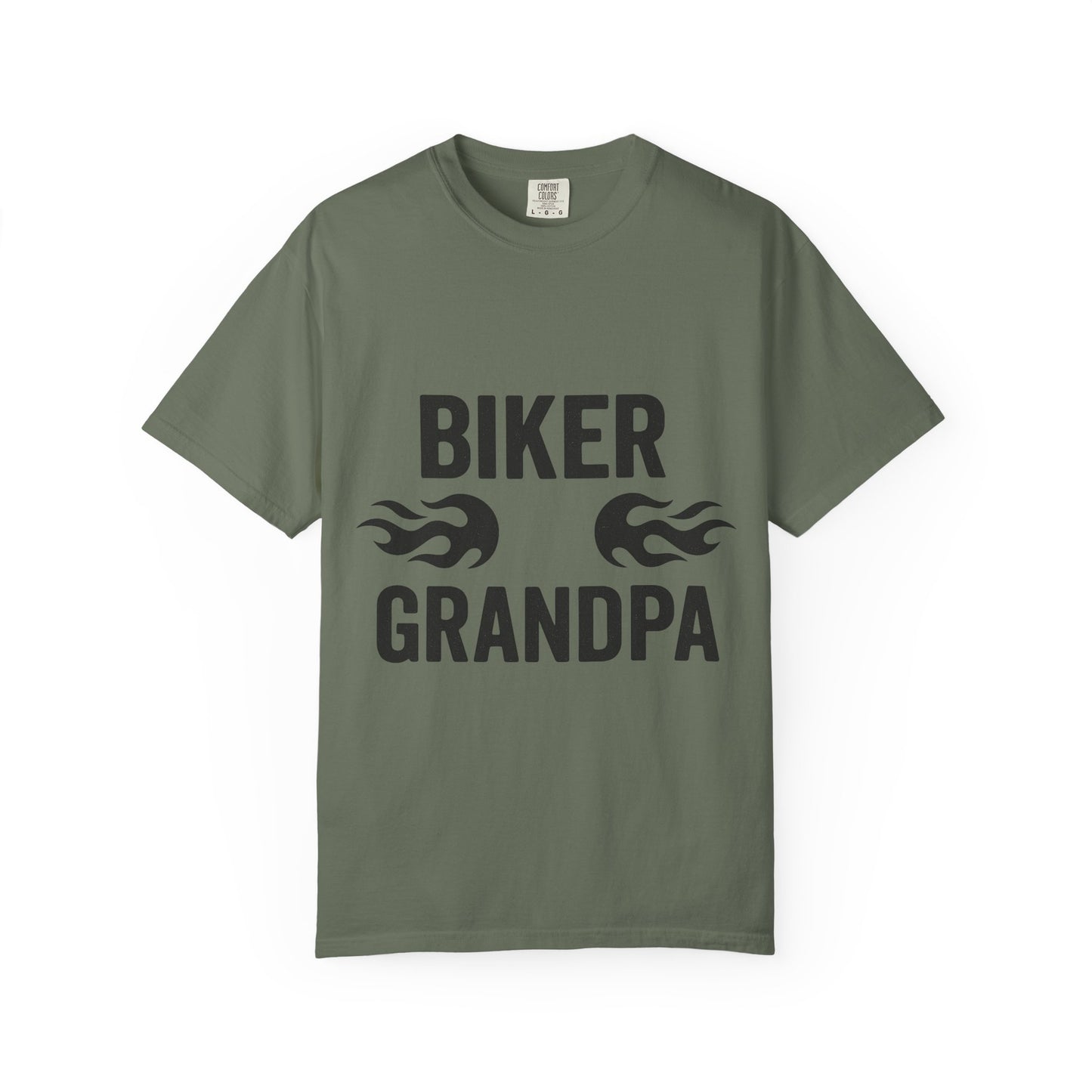 Biker Grandpa T-Shirt | Cool Gift for Motorcycle Lovers, Father's Day, Grandpa Birthday, Casual Wear, Unique Apparel