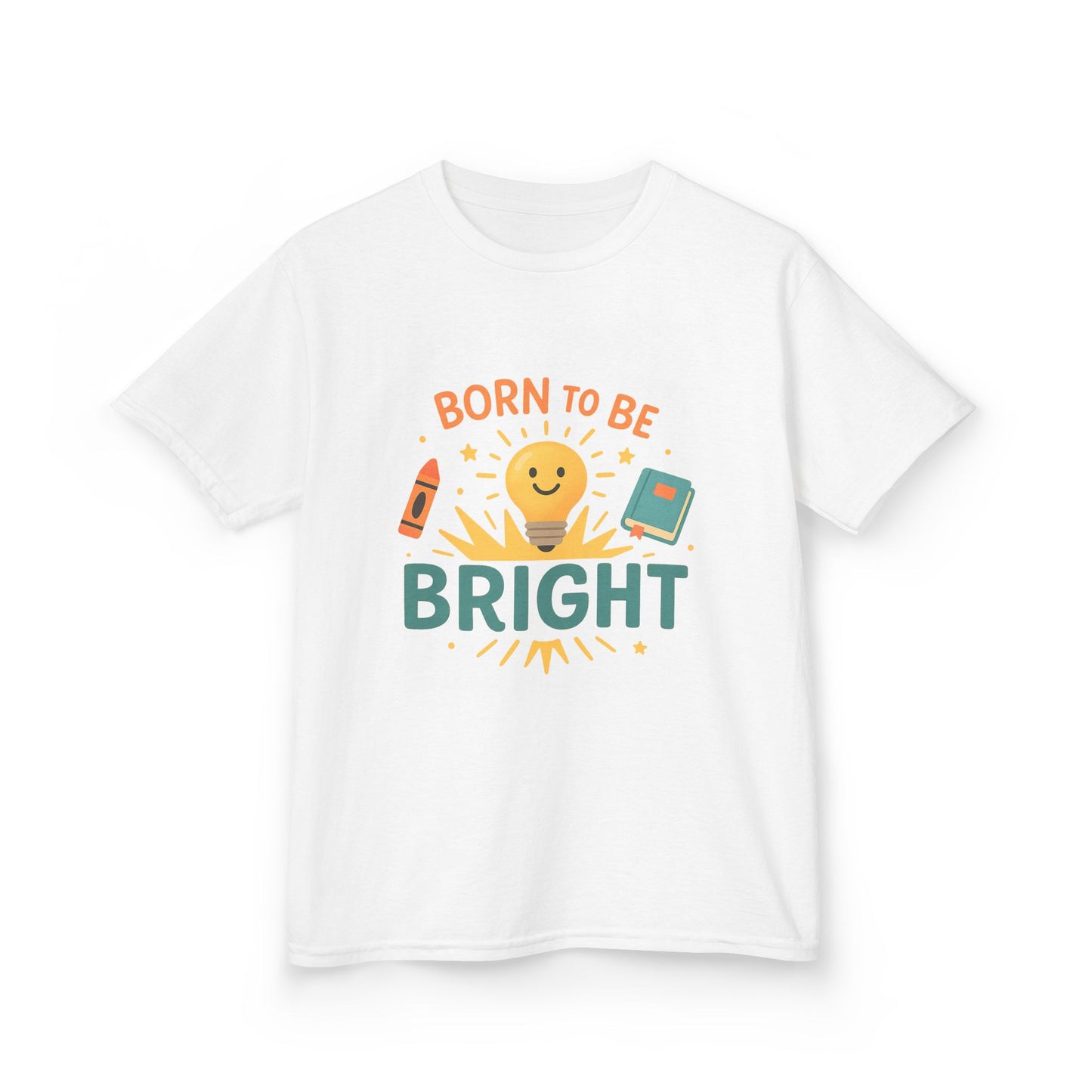 Bright & Cheerful Kids Tee, Fun Kids Shirt, Gift for School, Birthday Gift, Playful Clothing for Boys & Girls