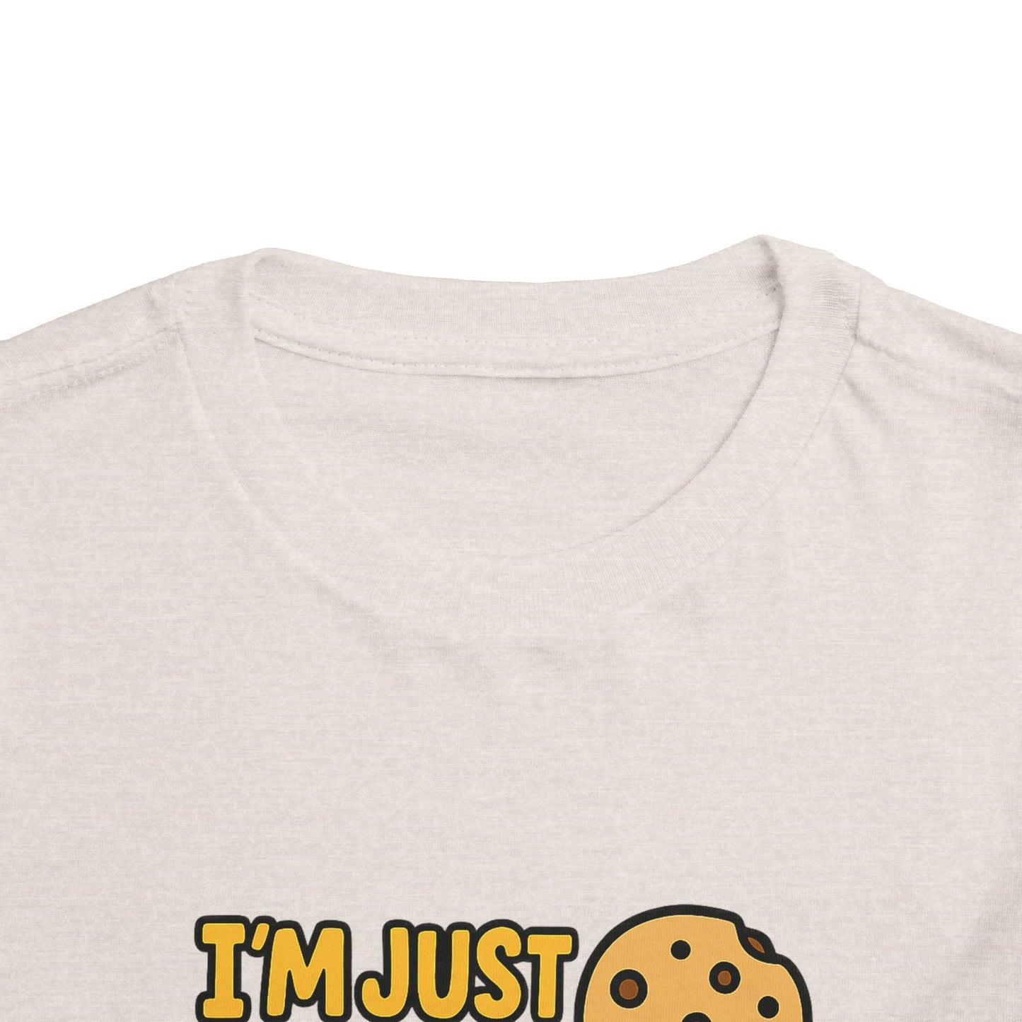 Funny Toddler Tee - I'm Just Here for the Snacks, Kids Short Sleeve Shirt, Snack Lover Gift, Playtime Top, Cute Toddler Clothing
