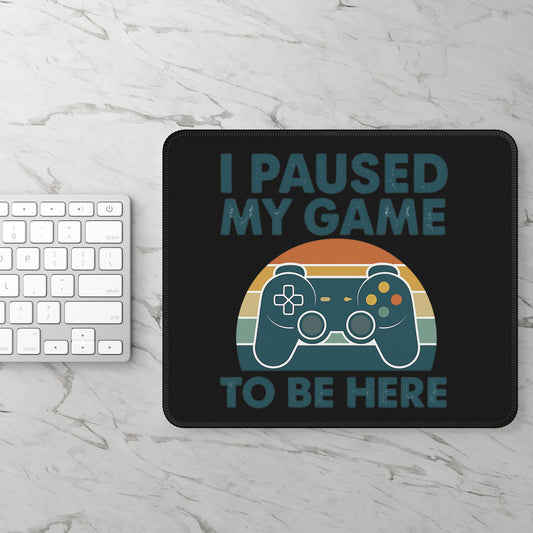 Fun Gaming Mouse Pad - Gamer Gift, Office Decor, Video Game Accessories, Desk Organization, Unique Mouse Mat