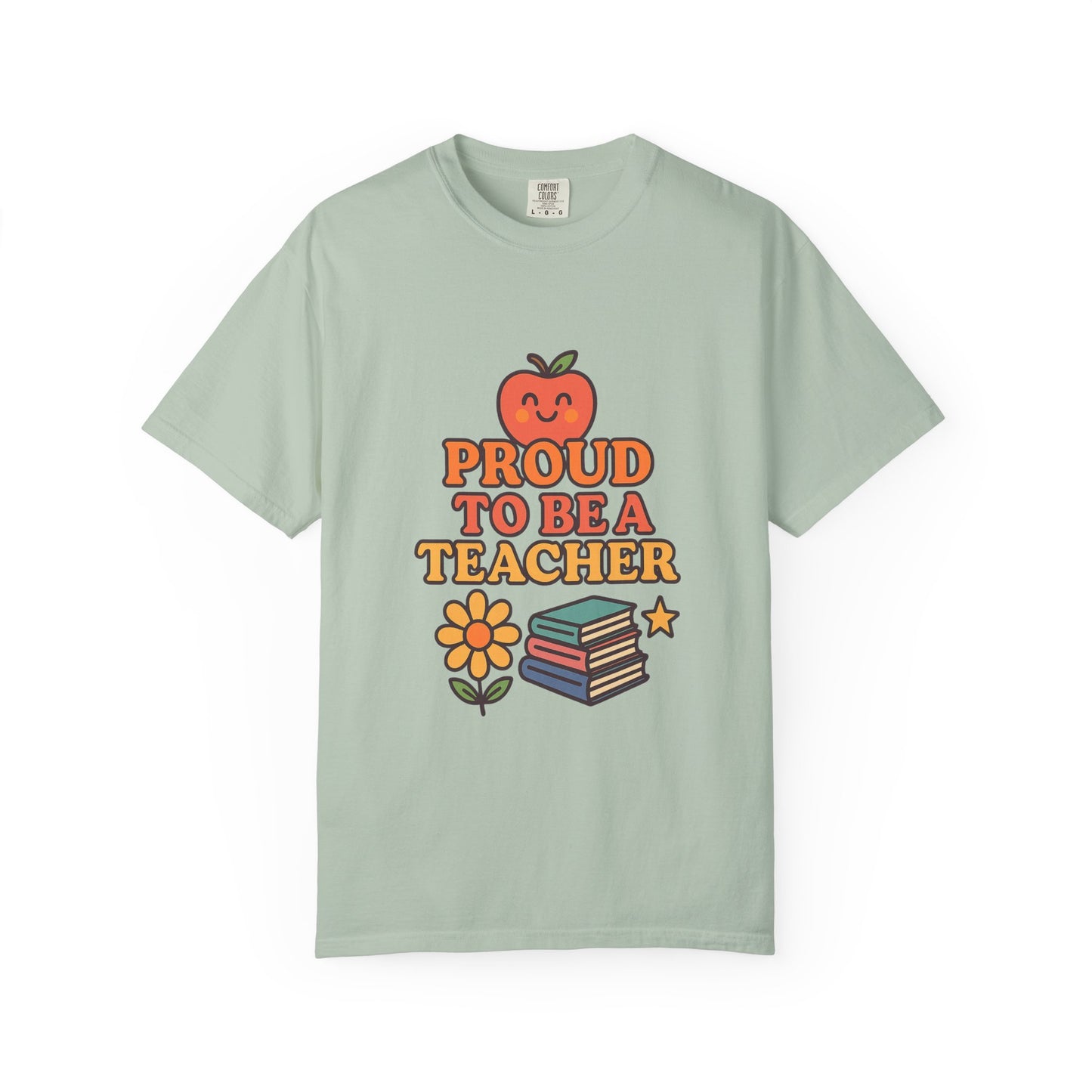 Proud Teacher Comfort Colors T-Shirt, Teacher Appreciation Gift, Educational Apparel, Back to School Shirt, Unisex Teacher Tee