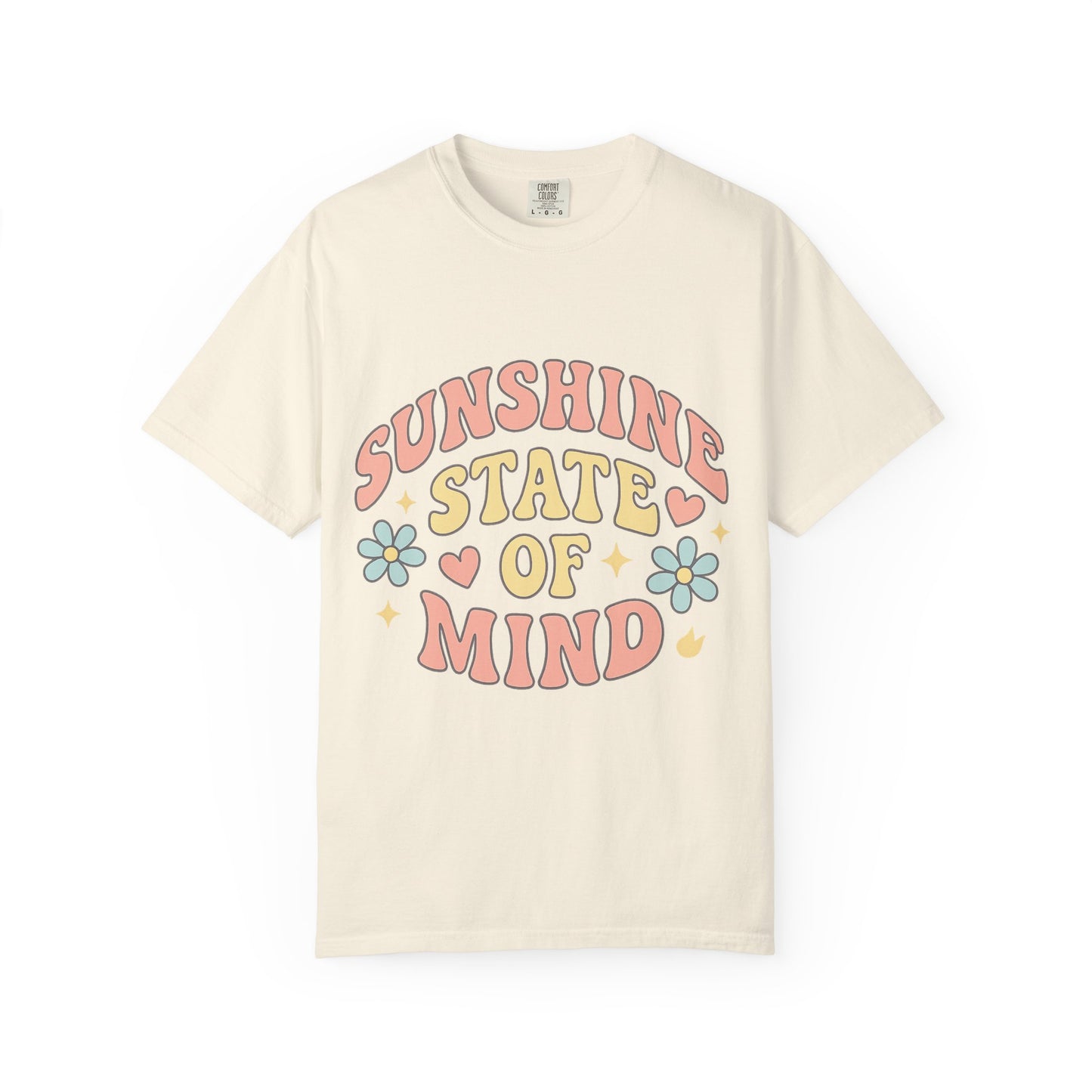 Sunshine State of Mind T-shirt, Summer Vibes Tee, Unisex Casual Wear, Gift for Friends, Retro Inspired Shirt