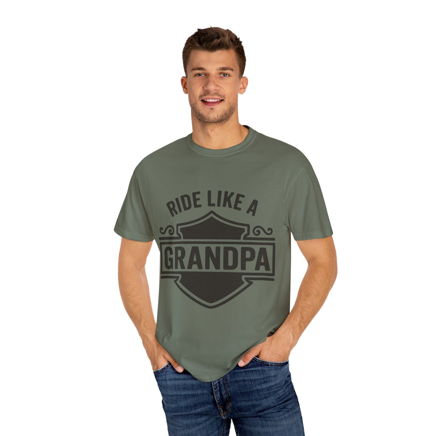 Ride Like a Grandpa T-Shirt, Unisex Gift for Grandpa, Funny Grandpa Tee, Grandparent Gift, Father's Day Shirt, Casual Humor Apparel
