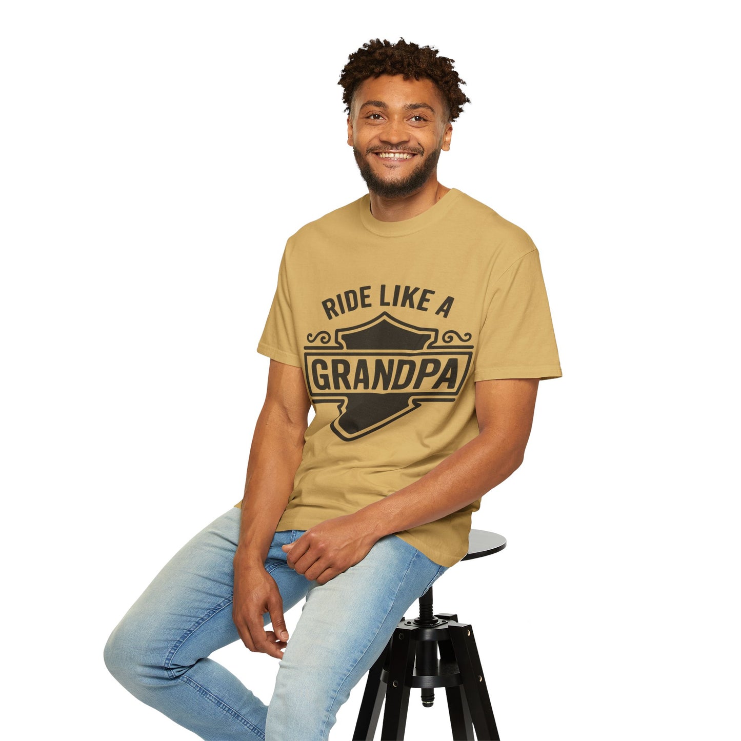 Ride Like a Grandpa T-Shirt, Unisex Gift for Grandpa, Funny Grandpa Tee, Grandparent Gift, Father's Day Shirt, Casual Humor Apparel