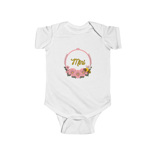 Floral Baby Bodysuit with Cute Design, Infant Clothing, Baby Shower Gift, Newborn Outfit, Spring Fashion, Birthday Gift