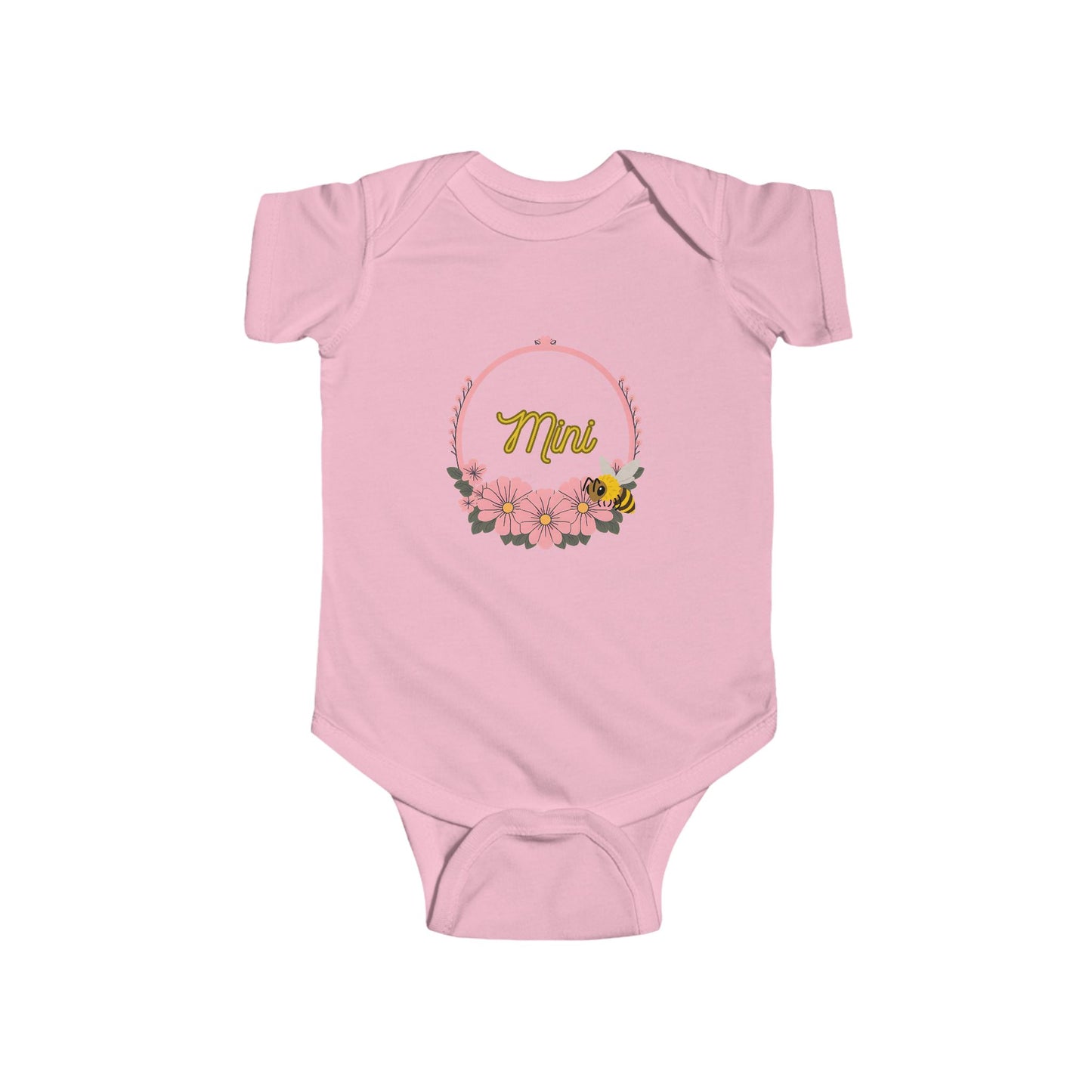 Floral Baby Bodysuit with Cute Design, Infant Clothing, Baby Shower Gift, Newborn Outfit, Spring Fashion, Birthday Gift