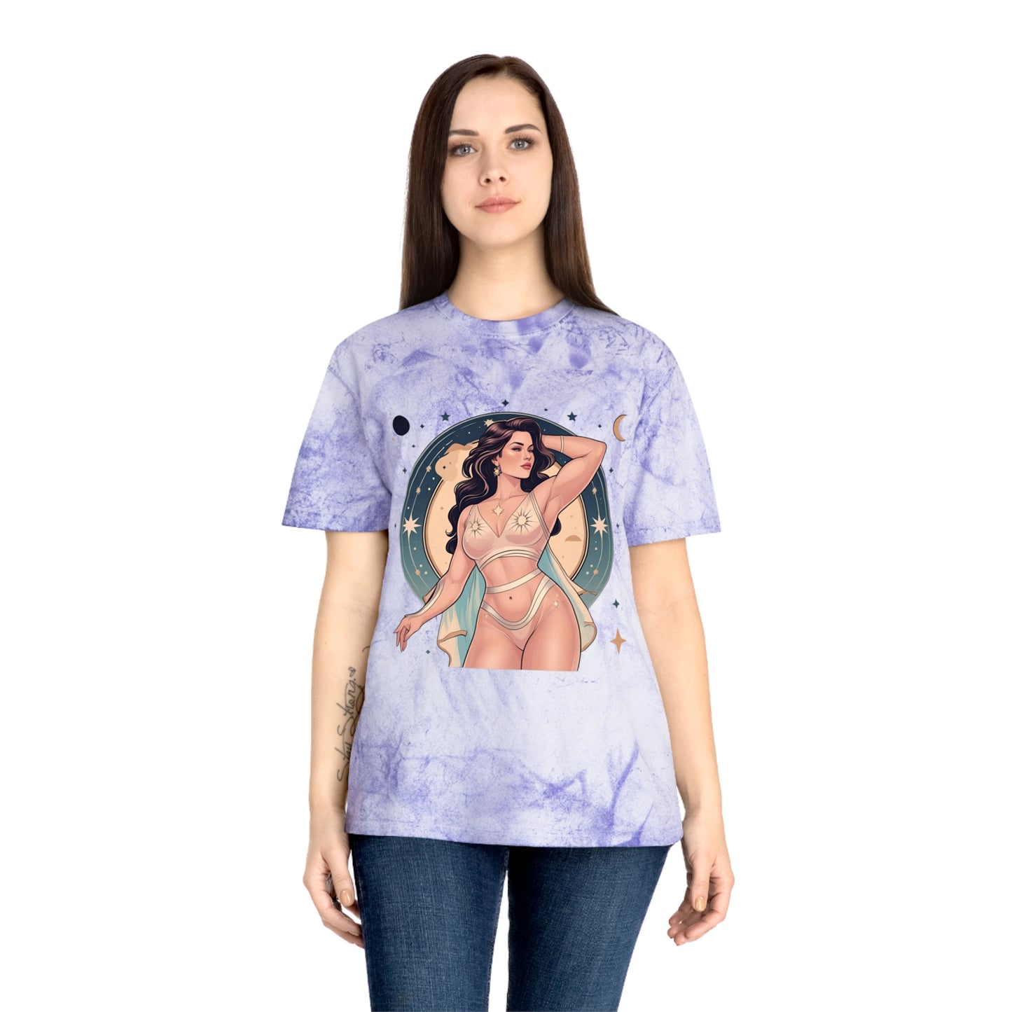 Celestial Vibes Unisex T-Shirt, Trendy Graphic Tee, Astrology Apparel, Unique Gift, Festival Wear, Casual Style
